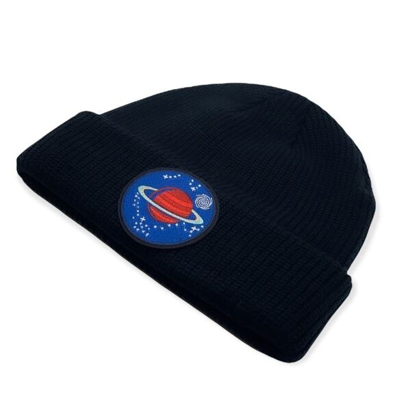 NWT Wool + Pepper Co. Outerspace Beanie Hat - Picture 2 of 3